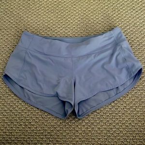 Lululemon Speed Up Shorts 2.5’ length size 6